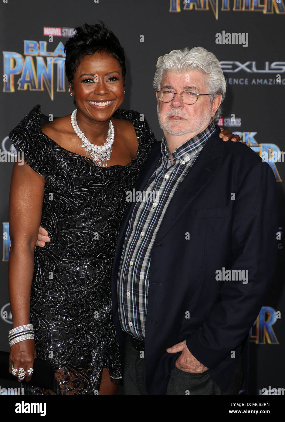 World Premiere of Marvel Studios Black Panther Featuring: George Lucas