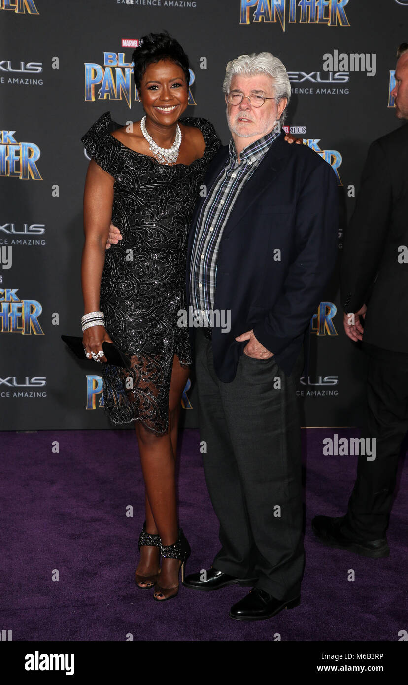 World Premiere of Marvel Studios Black Panther Featuring: George Lucas