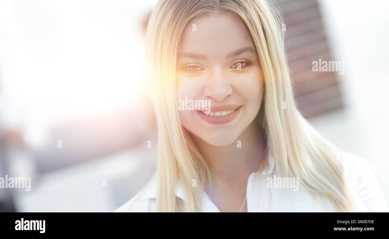 portrait of young business woman Stock Photo - Alamy