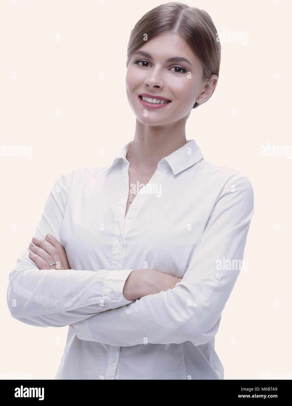 closeup.portrait of a confident young woman Stock Photo - Alamy