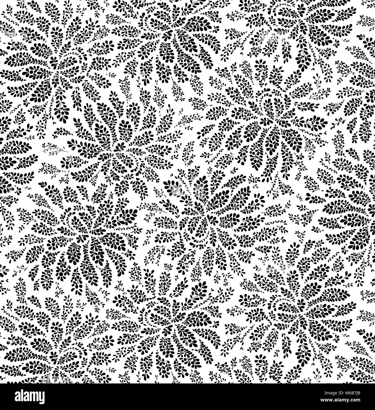 Floral paisley pattern Stock Photo