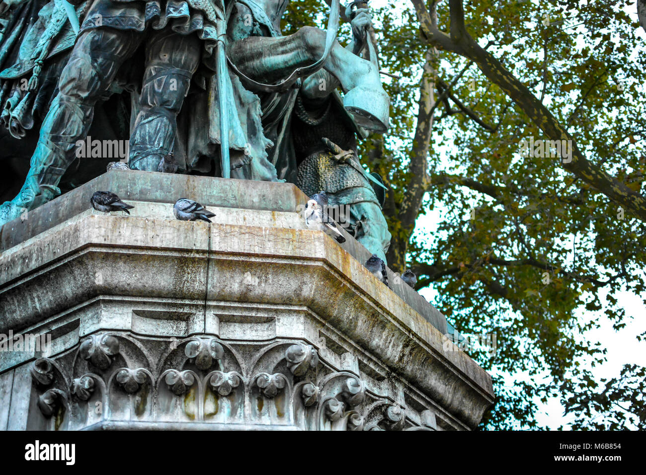 Charlemagne bronze equestrian statue hi-res stock photography and ...