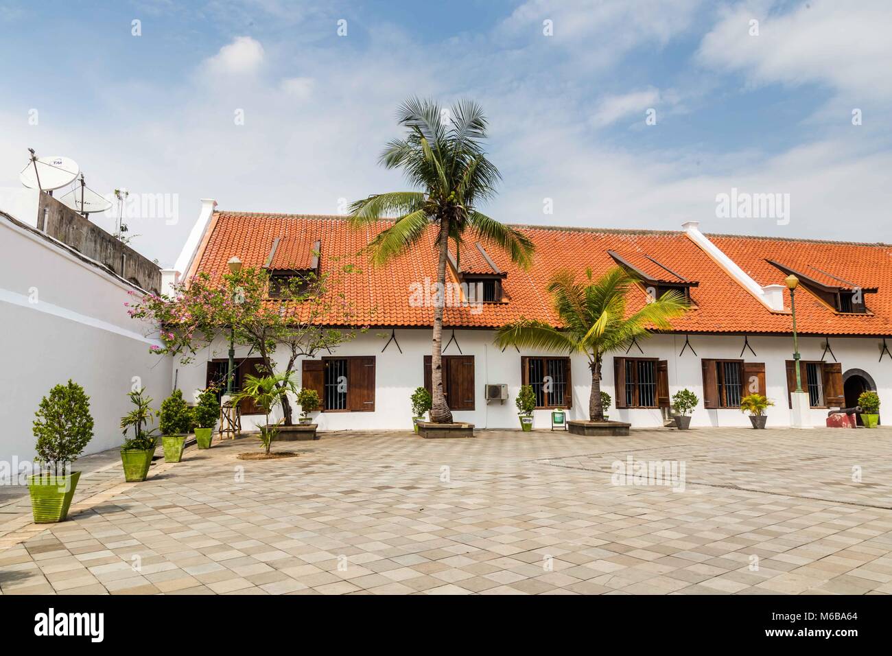 Fortress Sunda Kalepa with Martime museum Jakarta, Java Island I Stock Photo