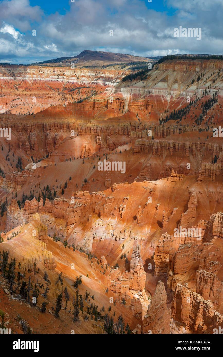 Amphitheater, Hoodoo Formations, Cedar Breaks National Monument, Utah Stock Photo