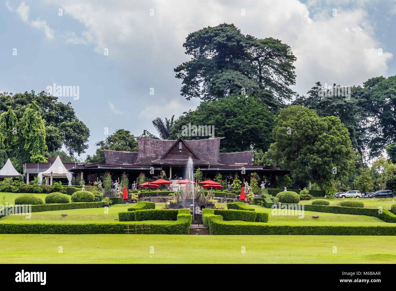 Botanical Gardens Kebun Raya In Bogor West Java Indonesia Stock Photo Alamy
