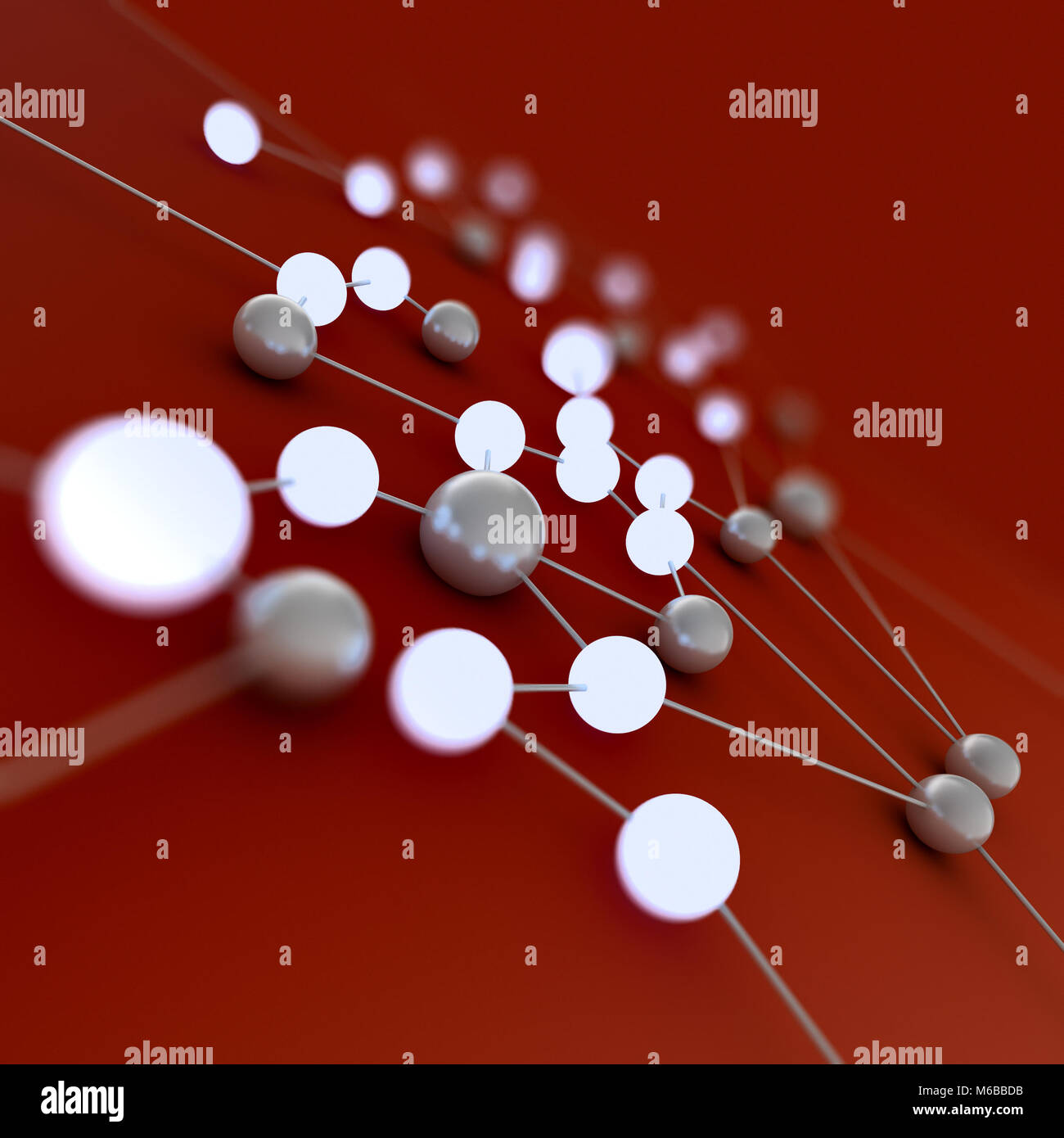 Abstract network connection background 3d rendering Stock Photo - Alamy