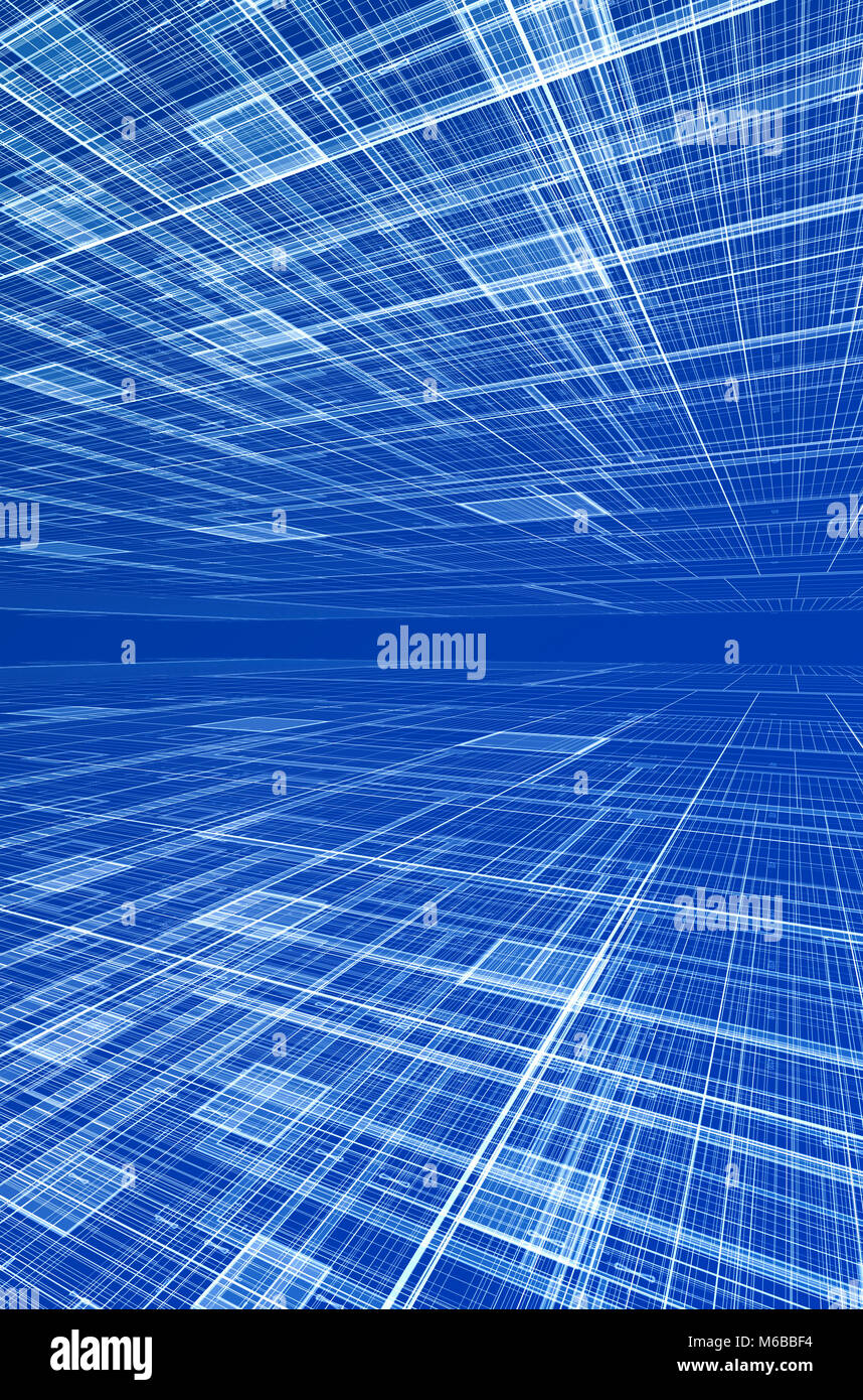 Abstract design 3d rendering construction Stock Photo - Alamy