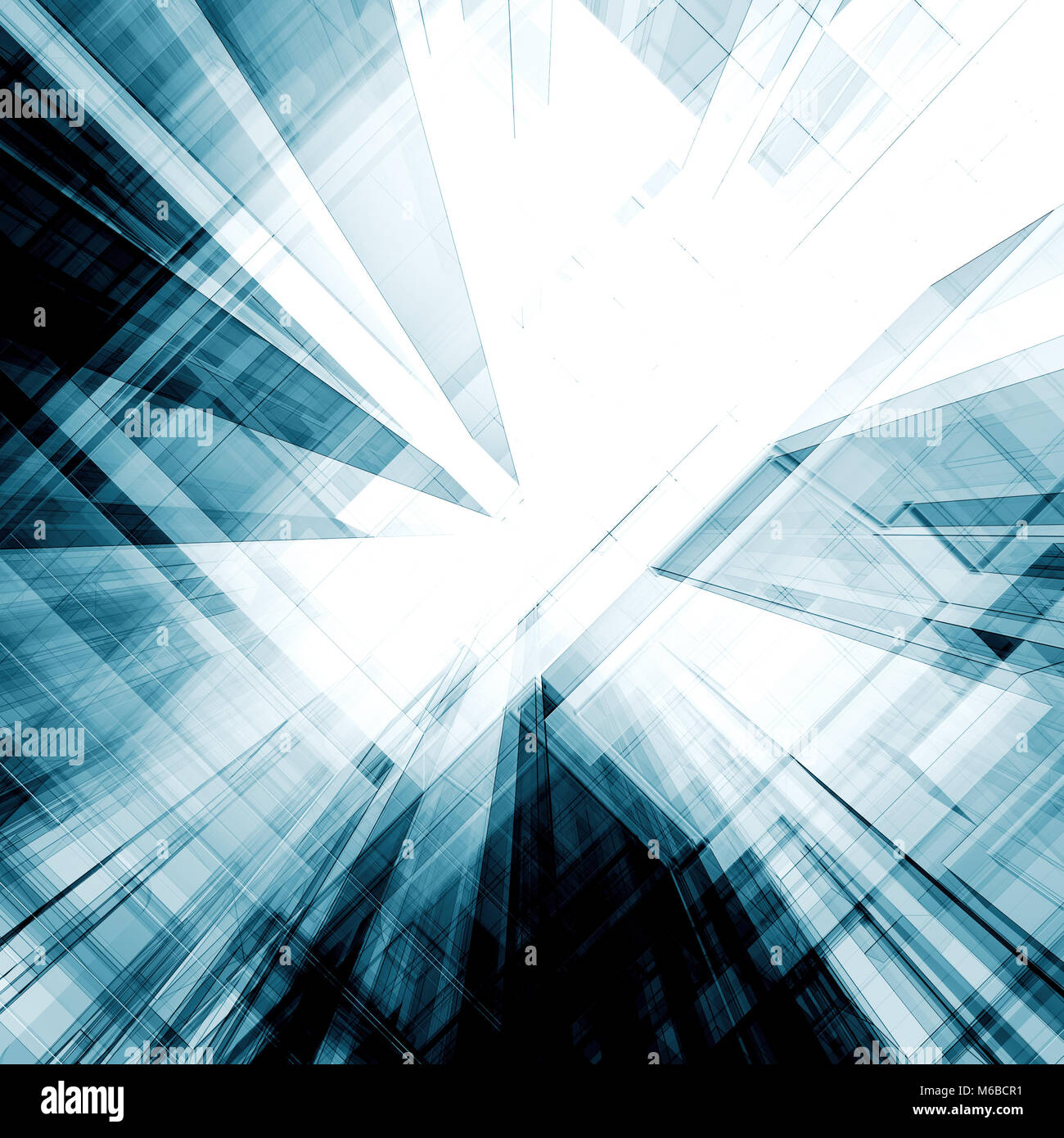 Abstract interior 3d rendering Stock Photo - Alamy