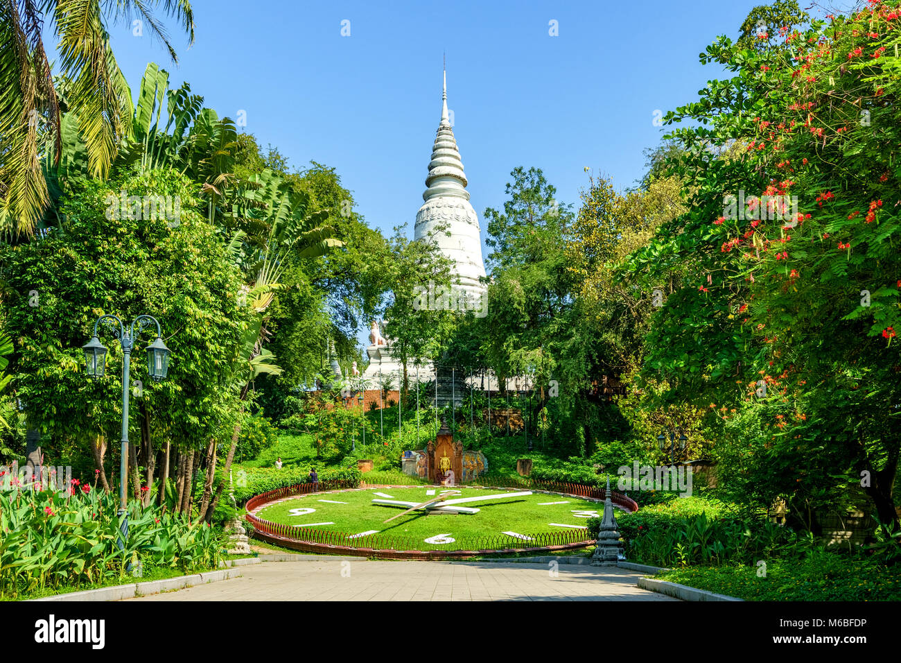 Wat Phnom is a Buddhist temple located in Phnom Penh, Cambodia, with