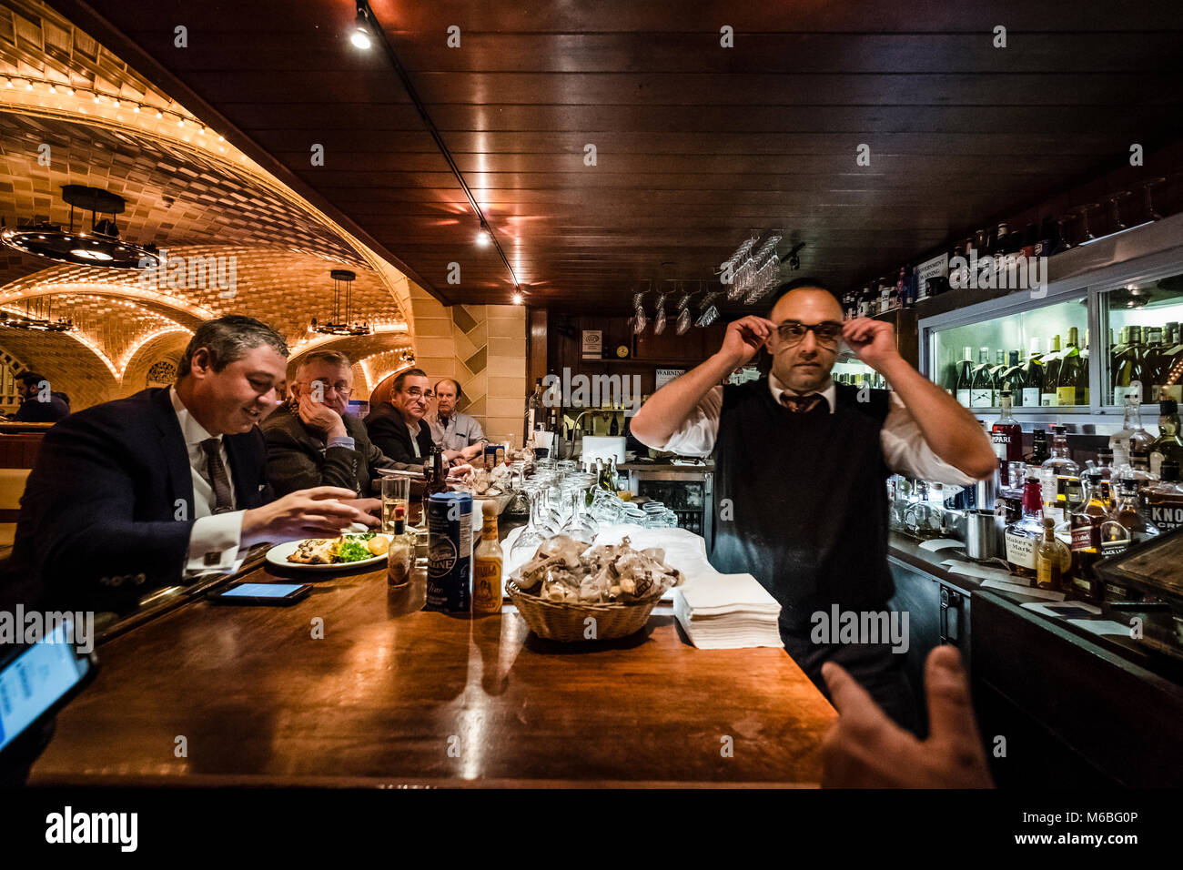 The Oyster Bar Restaurant at Grand Central Terminal, New York City, USA