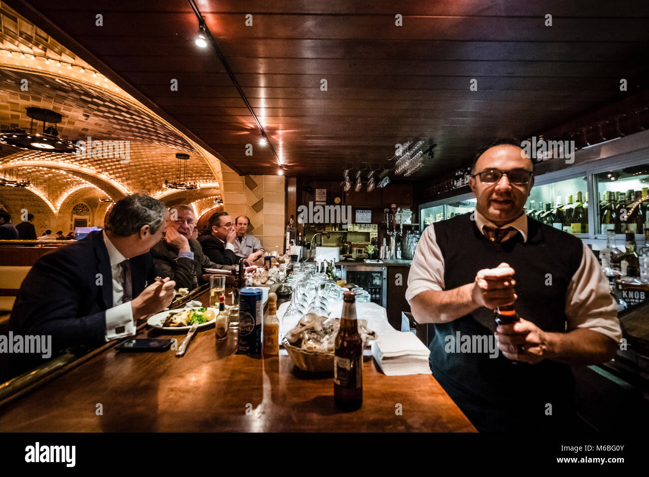 The Oyster Bar Restaurant at Grand Central Terminal, New York City, USA