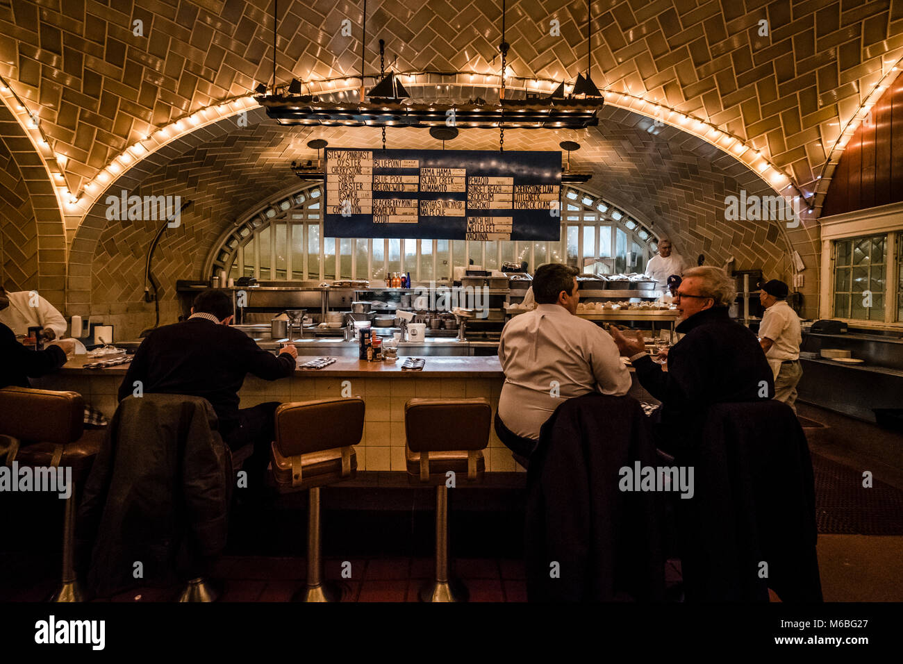 The Oyster Bar Restaurant at Grand Central Terminal, New York City, USA