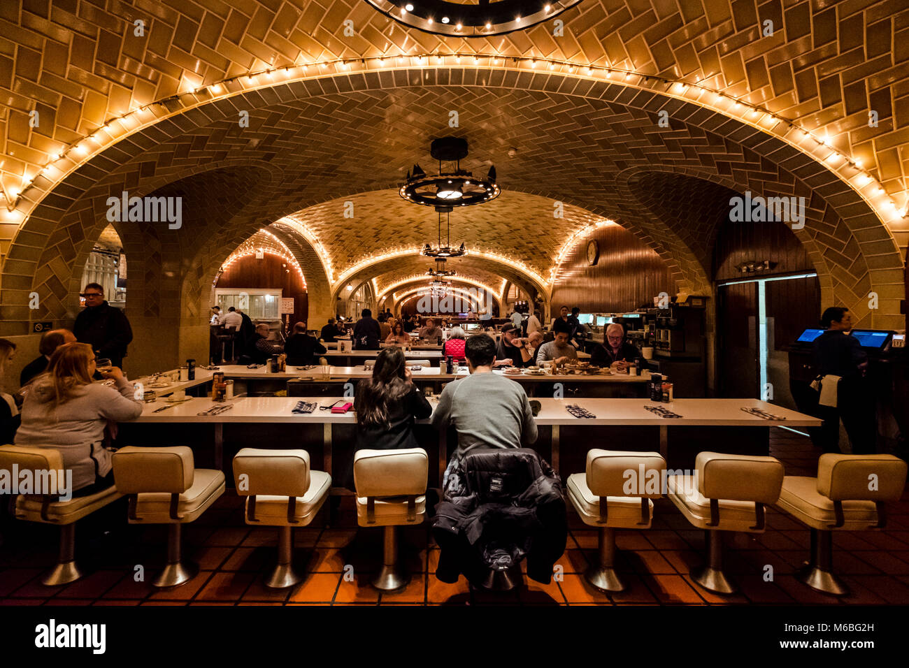 The Oyster Bar Restaurant at Grand Central Terminal, New York City, USA Stock Photo Alamy