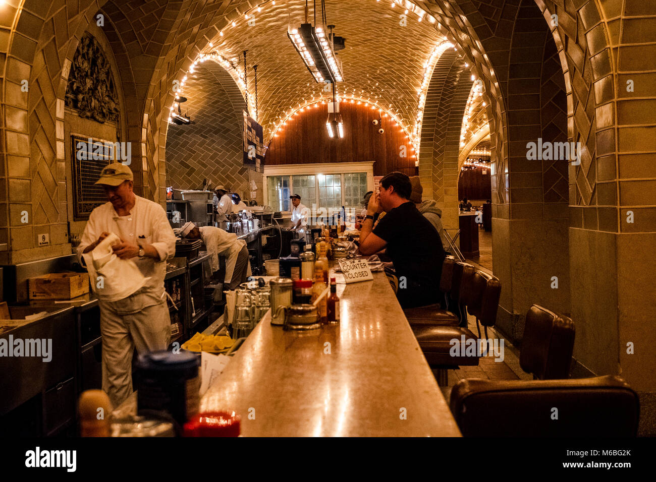 The Oyster Bar Restaurant at Grand Central Terminal, New York City, USA