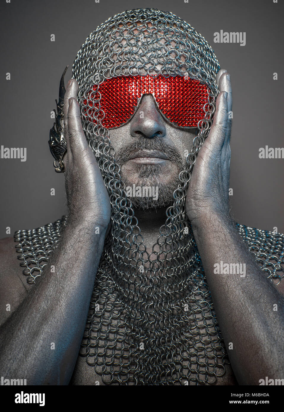 Computer generated concept futuristic armor hi-res stock photography ...