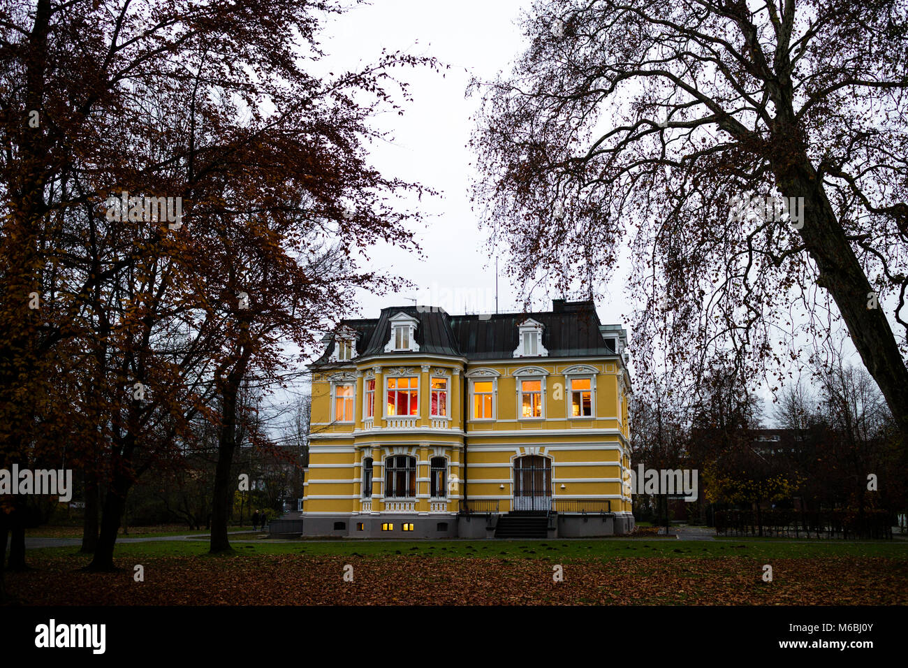 Villa Erckens in Grevenbroich, Germany Stock Photo