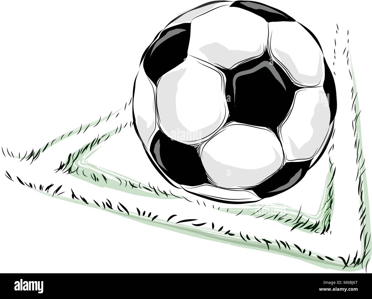Soccer ball field Stock Vector Image & Art - Alamy