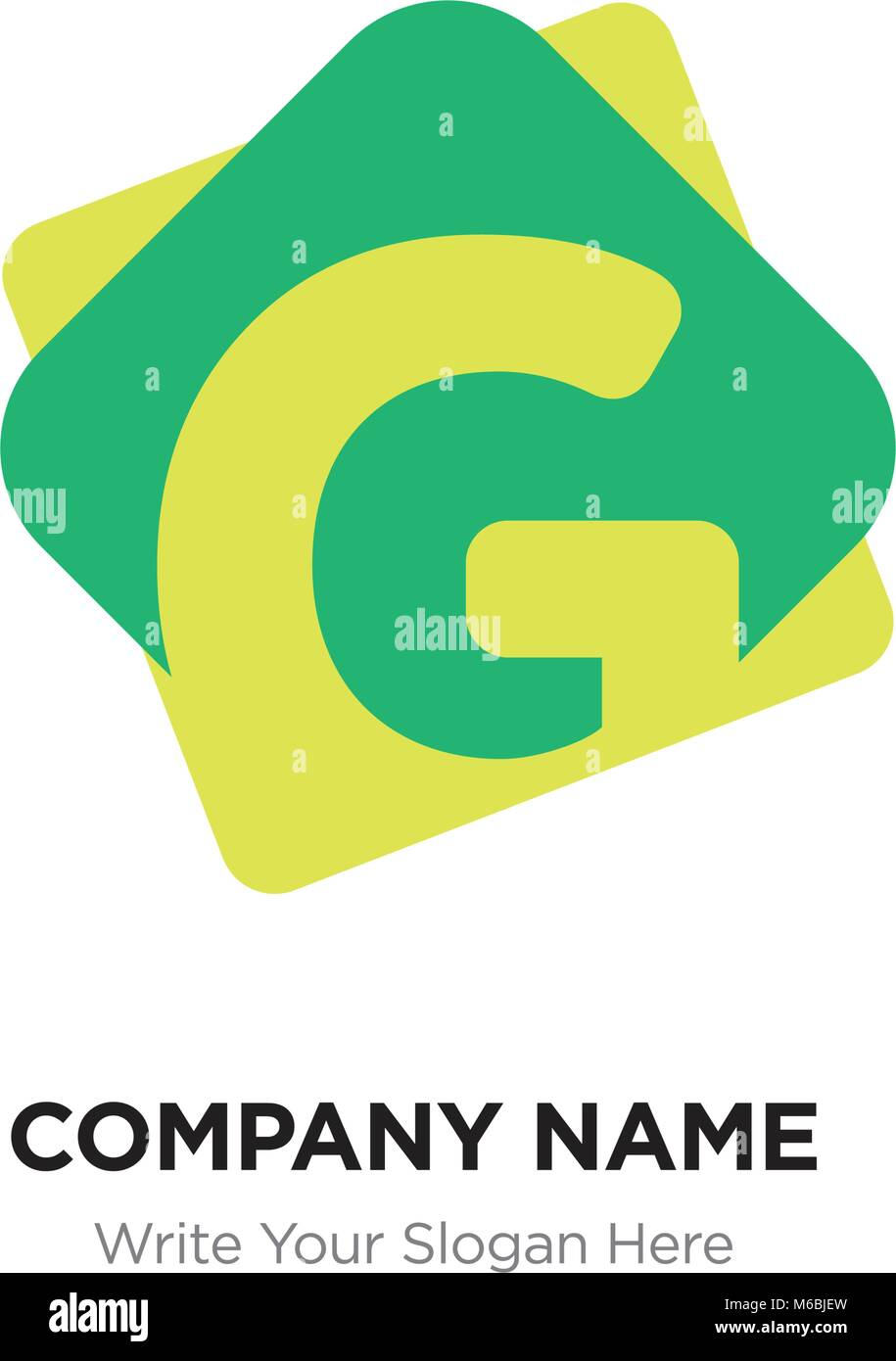 Abstract Letter G Logo Design Template Yellow Vector Icon On Green Stock Vector Image Art Alamy Abstract Letter G Logo Design Template Yellow Vector Icon On Green Stock Vector Image Art Alamy