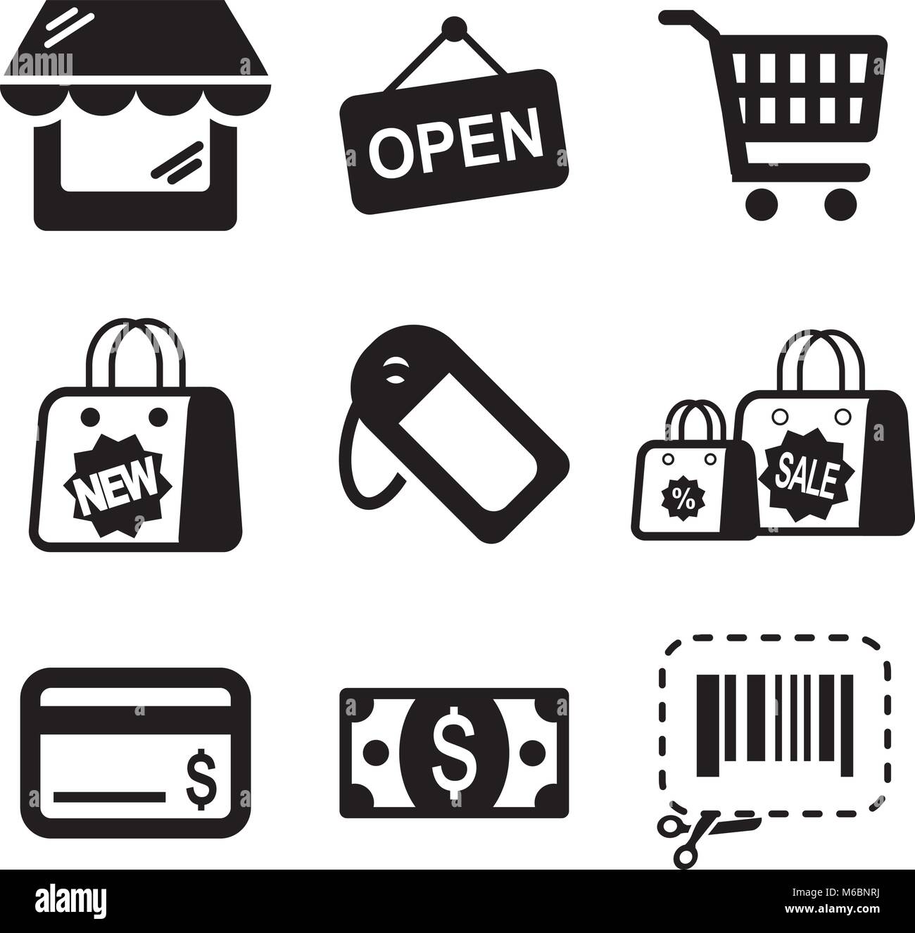 The exchange shopping mall Stock Vector Images - Alamy