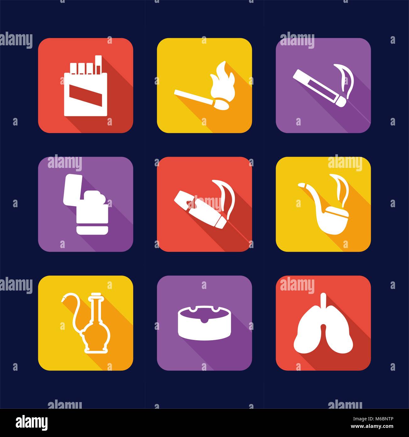 Picking tobacco Stock Vector Images - Alamy