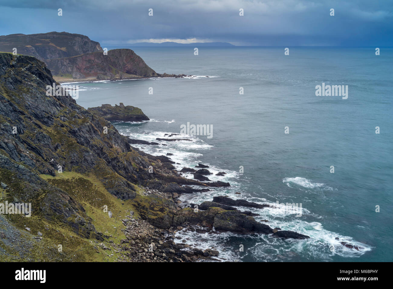 The Mull of Oa on the Inner Hebriddean island of Islay, Scotland ...