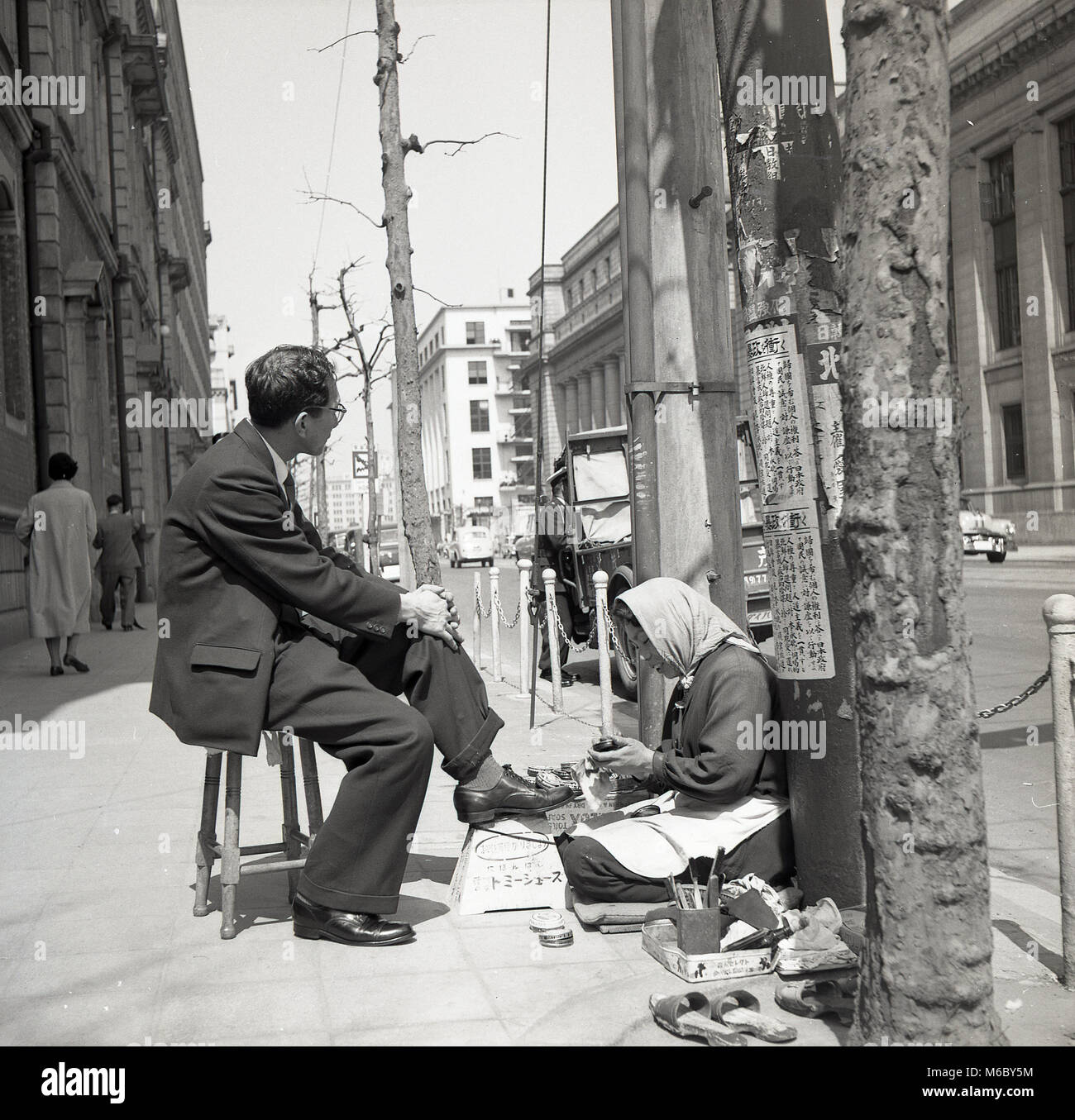 USA vintage】shoe shine 靴磨き アメリカビンテージ