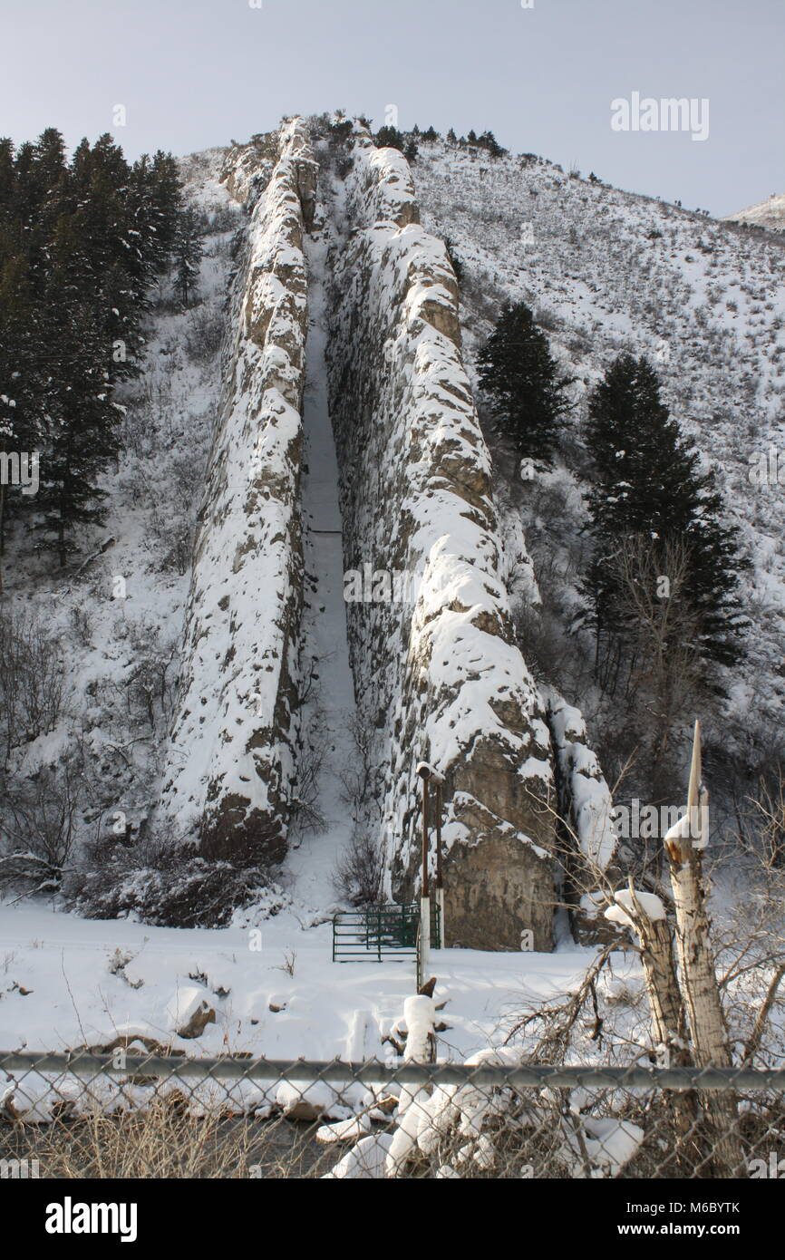 devils slide Utah Stock Photo Alamy