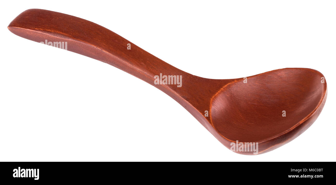 Wooden spoon isolated on white background with clipping path Stock ...