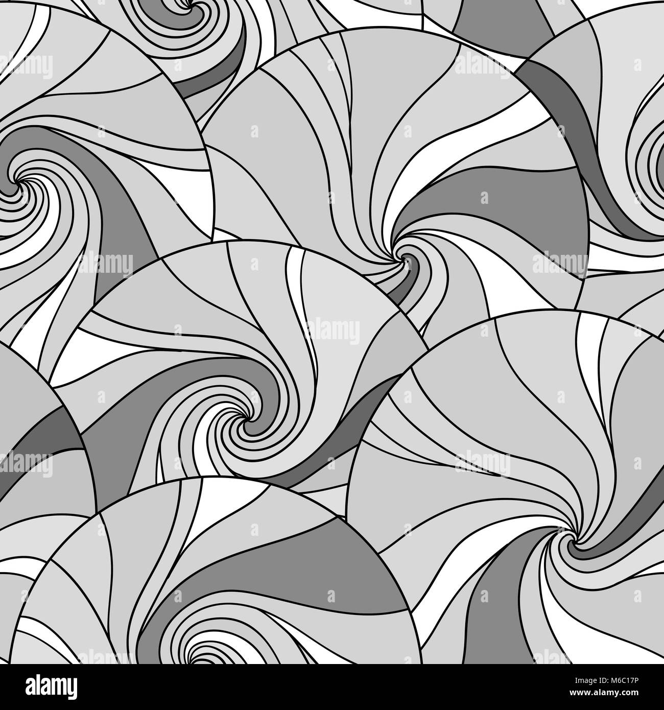 Seamless texture of abstract flowers. Vector background Stock Vector ...