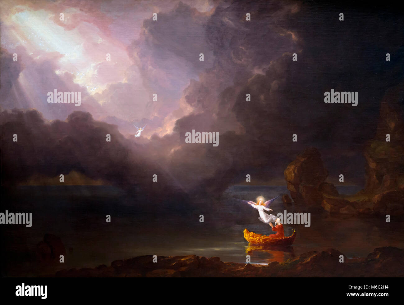 The Voyage of Life: Old Age, Thomas Cole, 1842, National Gallery of Art, Washington DC, USA, North America Stock Photo