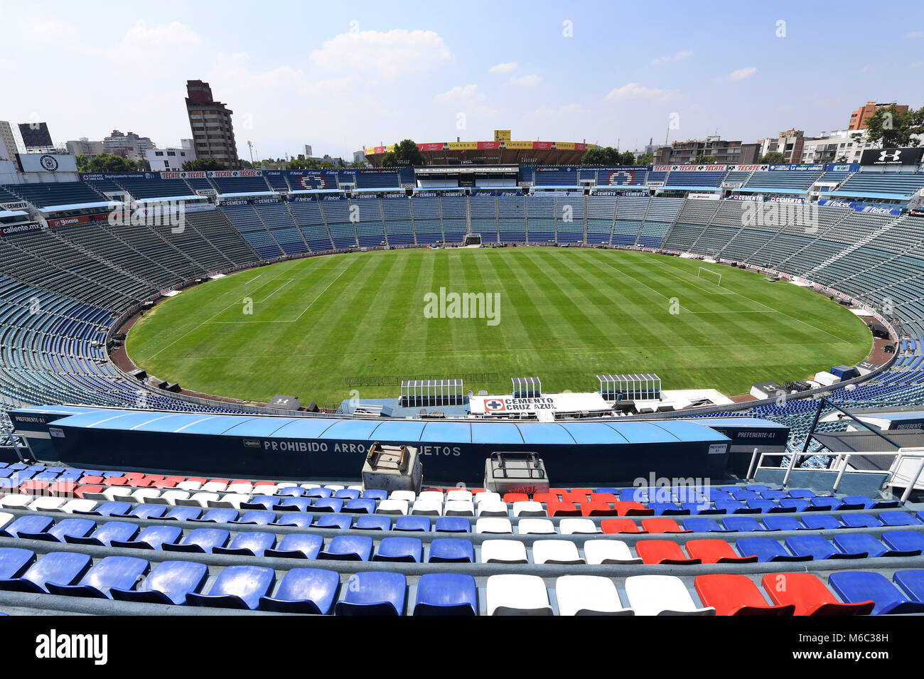 The Estadio Azul Is A 33 000 Seat Stadium Located In Mexico City The The Estadio Azul Is A 33 000 Seat Stadium Located In Mexico City The