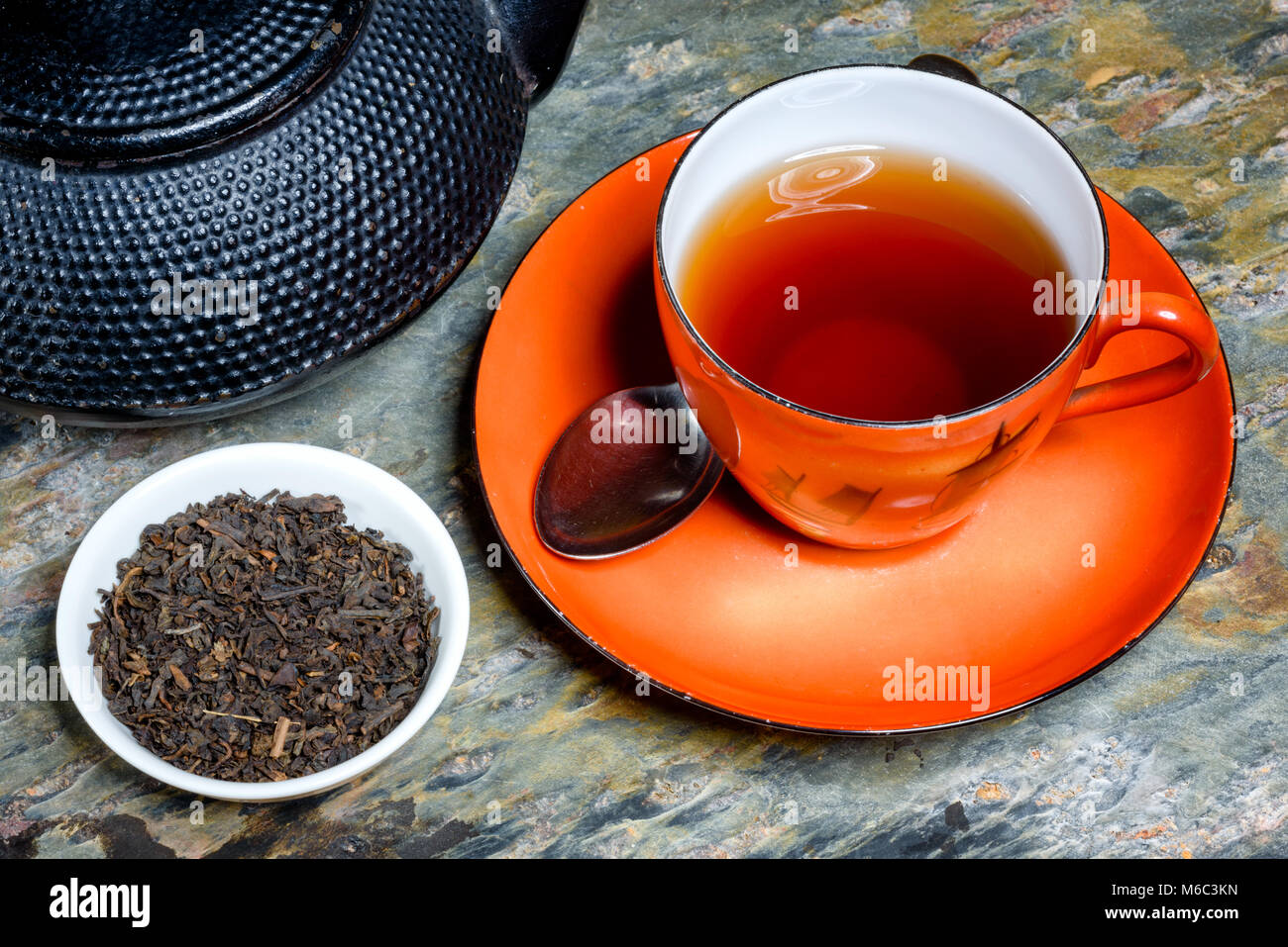 Pu Erh Tea Stock Photo