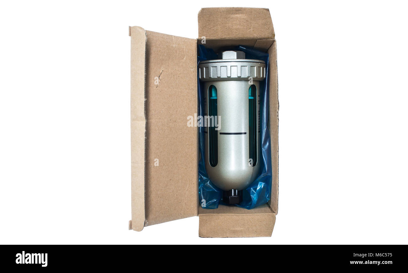 The air filter used in pneumatic system Stock Photo Alamy