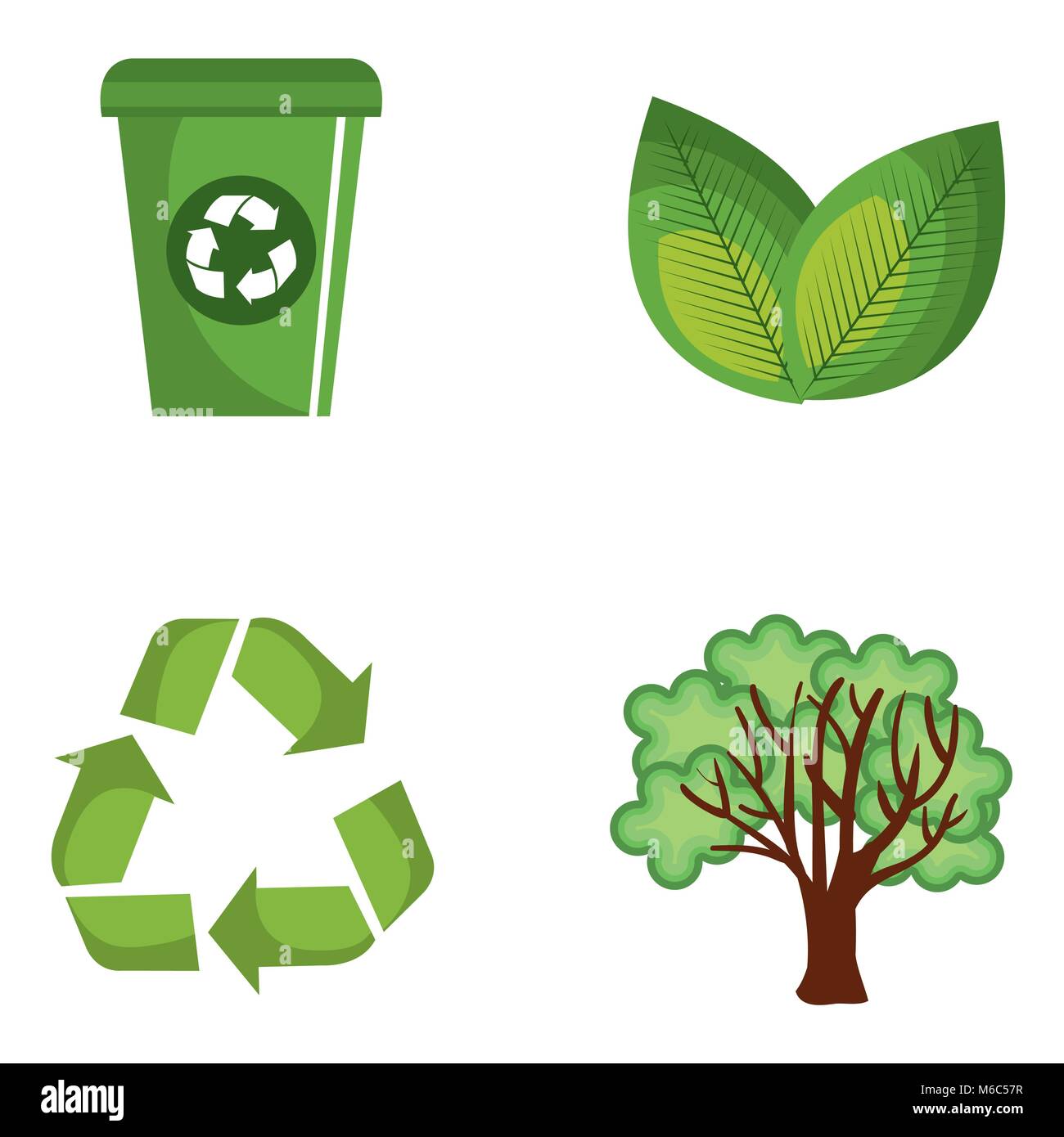 environmental and ecology set icons Stock Vector Image & Art - Alamy