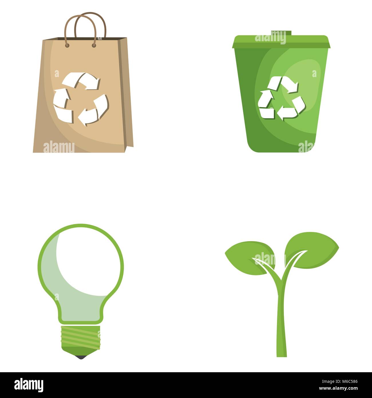 environmental and ecology set icons Stock Vector Image & Art - Alamy