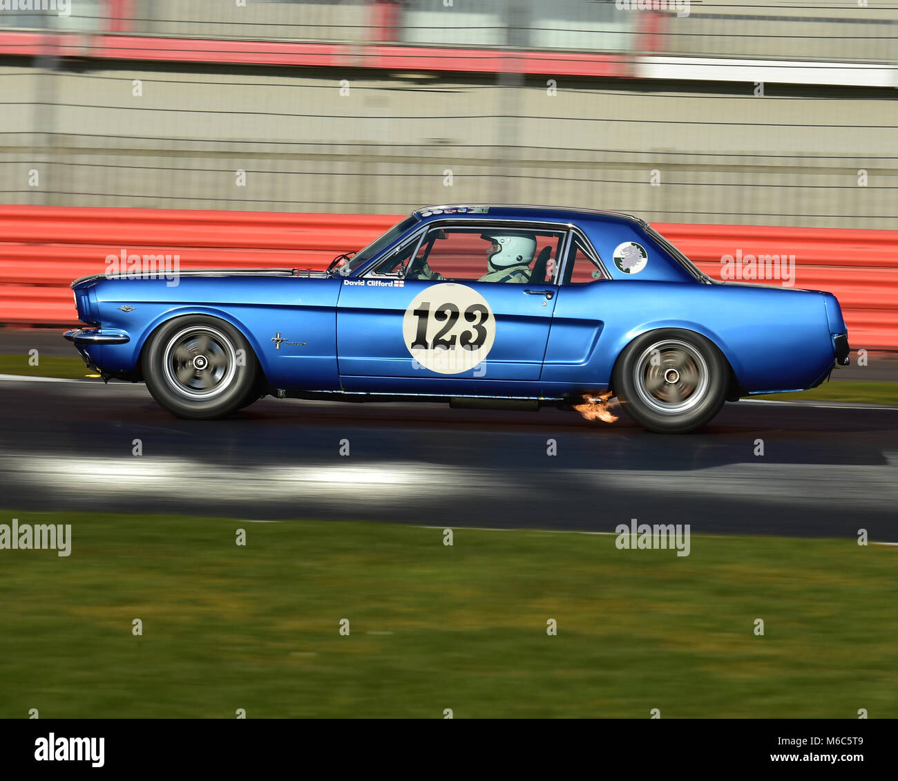 Clifford Performance Racing David Clifford, Ford Mustang, VSCC, Pomeroy Trophy, Silverstone, 24th ...