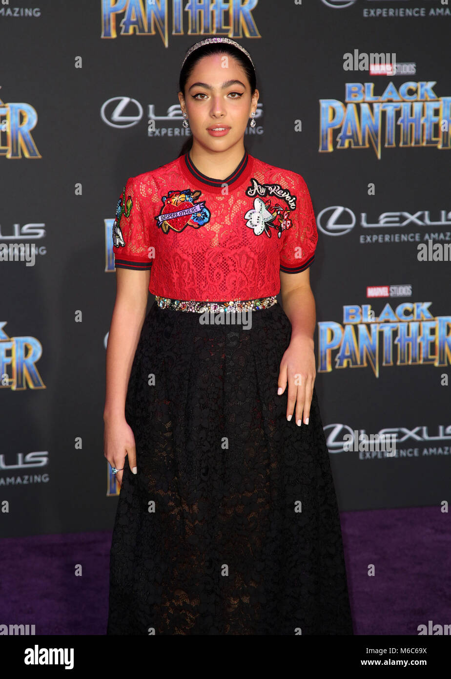 Celebrities attend World Premiere of Marvel Studios Black Panther at
