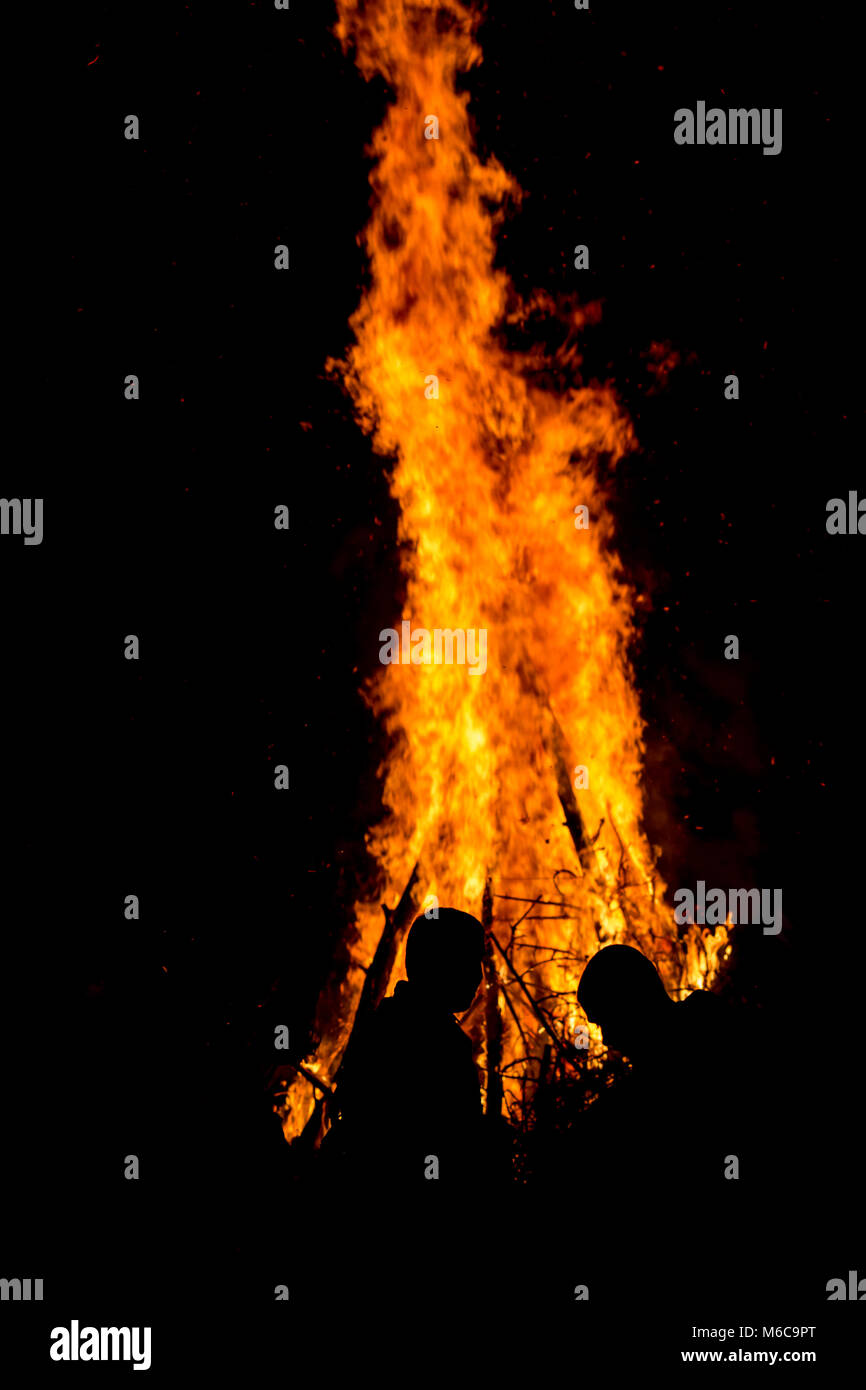 The Ritual Fire Kukeri fire ritual hi-res stock photography and images - Alamy