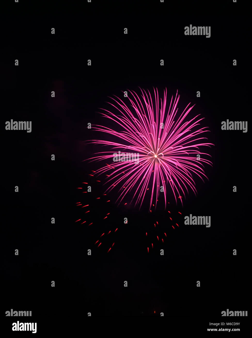 July 4th Fireworks Display in South Carolina Stock Photo Alamy