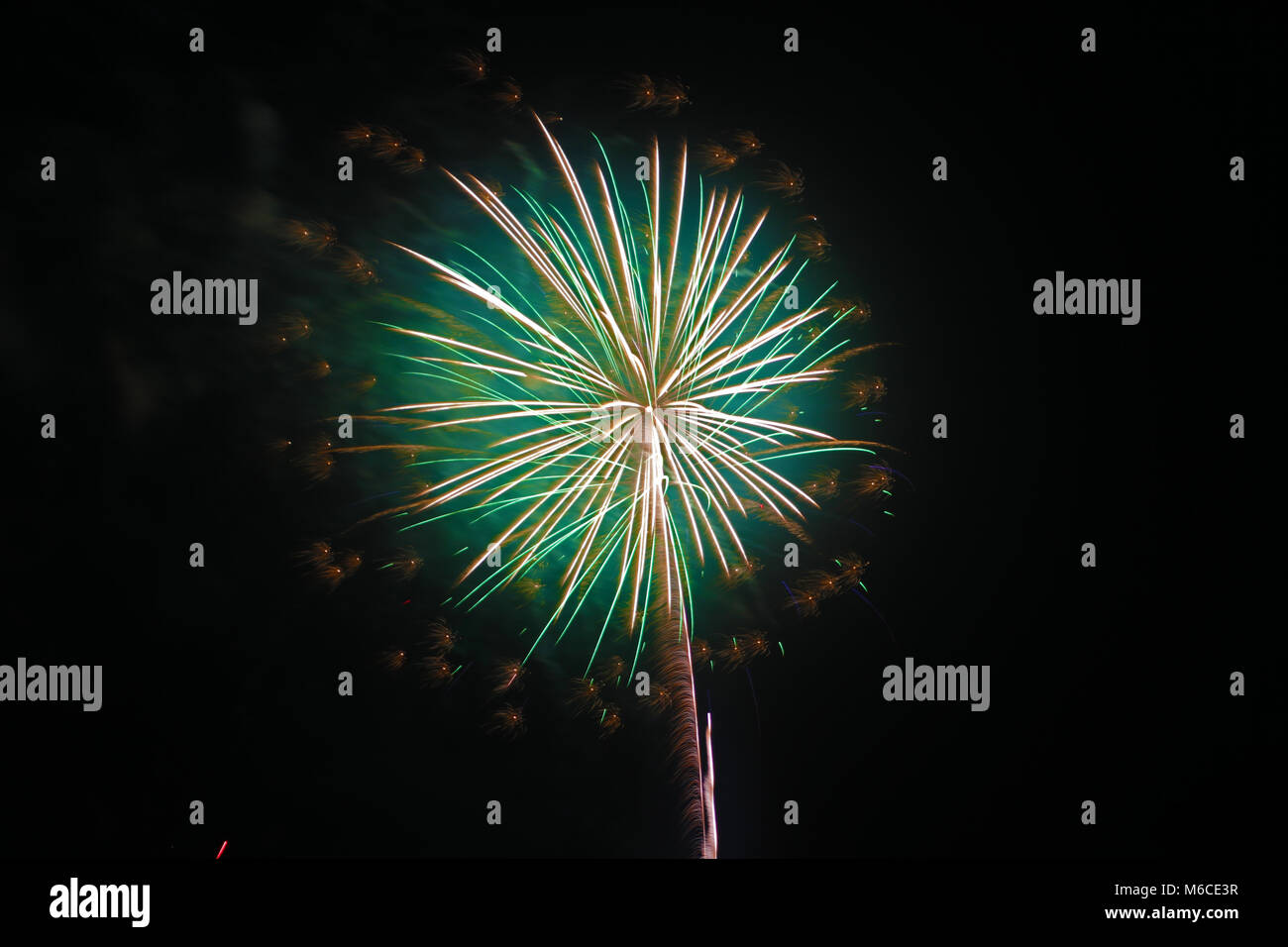 July 4th Fireworks Display in South Carolina Stock Photo Alamy