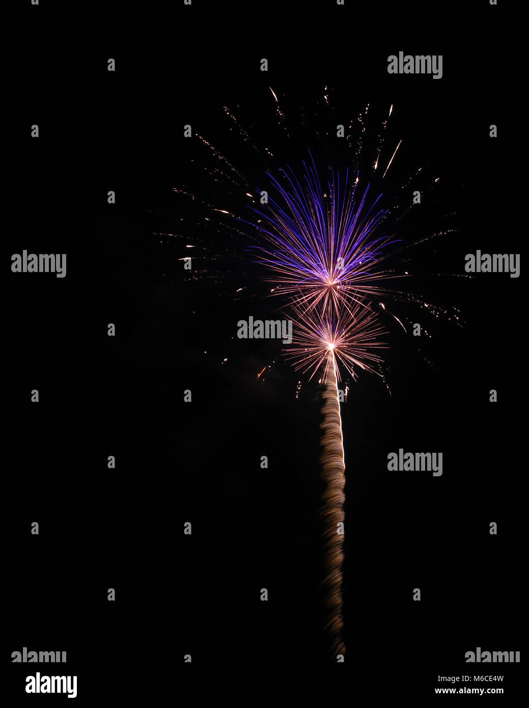 July 4th Fireworks Display in South Carolina Stock Photo Alamy