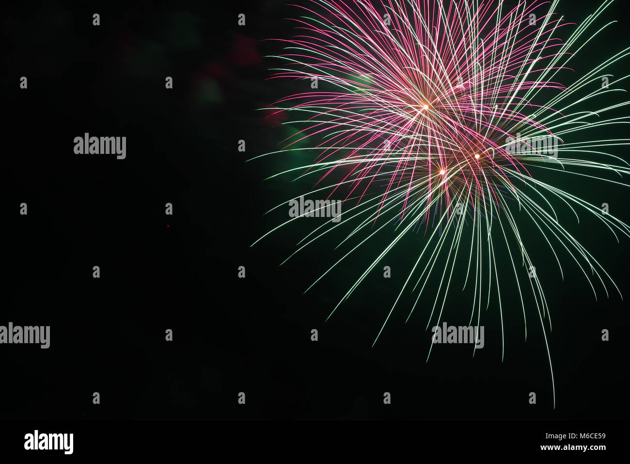 July 4th Fireworks Display in South Carolina Stock Photo Alamy