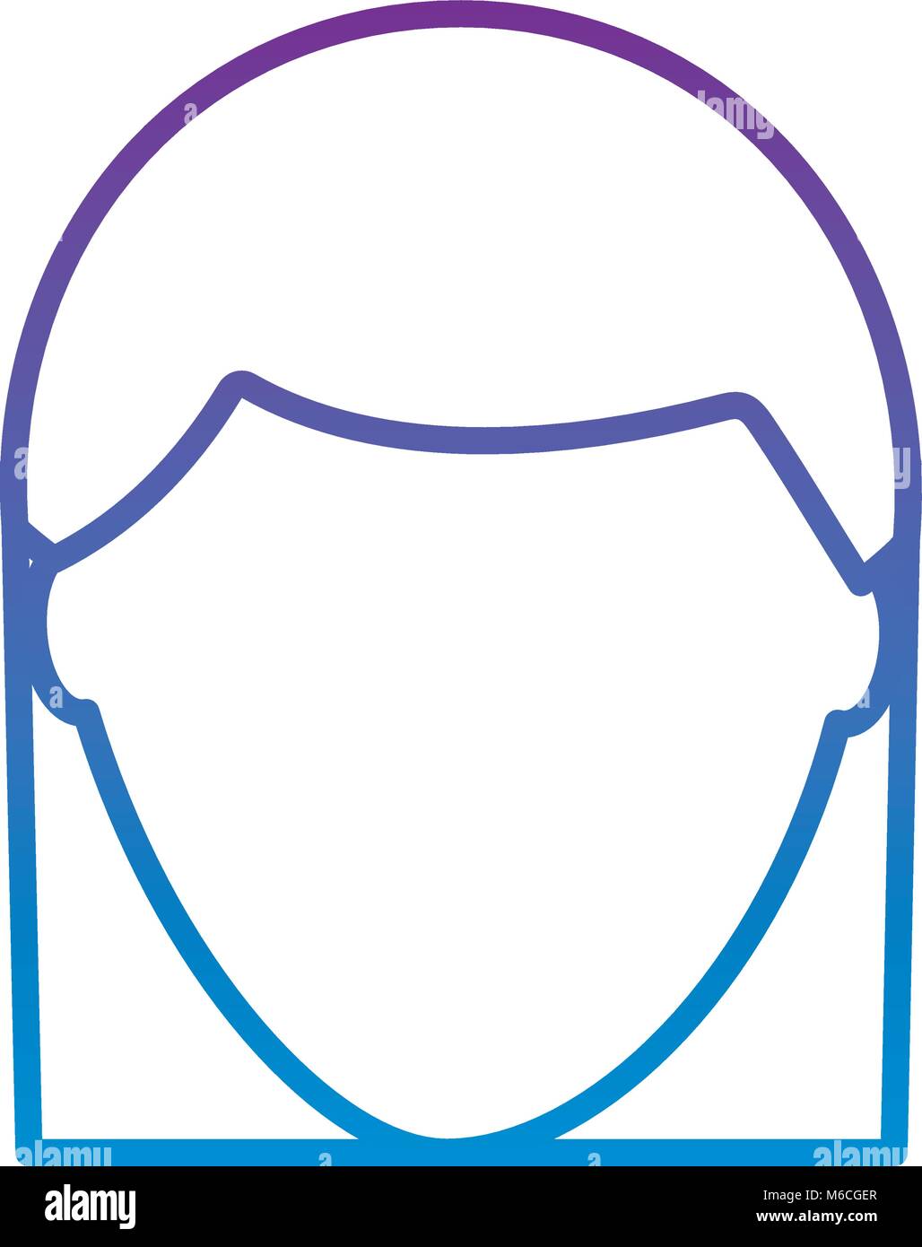 faceless woman profile avatar character Stock Vector Image & Art - Alamy