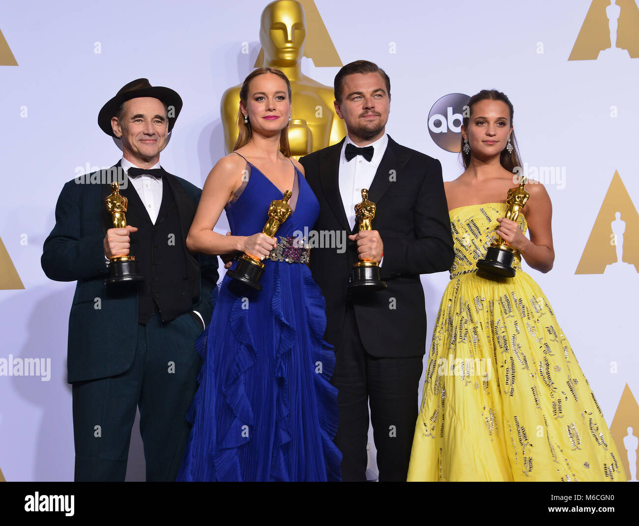 Mark Rylance, Brie Larson, Leonardo DiCaprio, Alicia Vikander 127 at