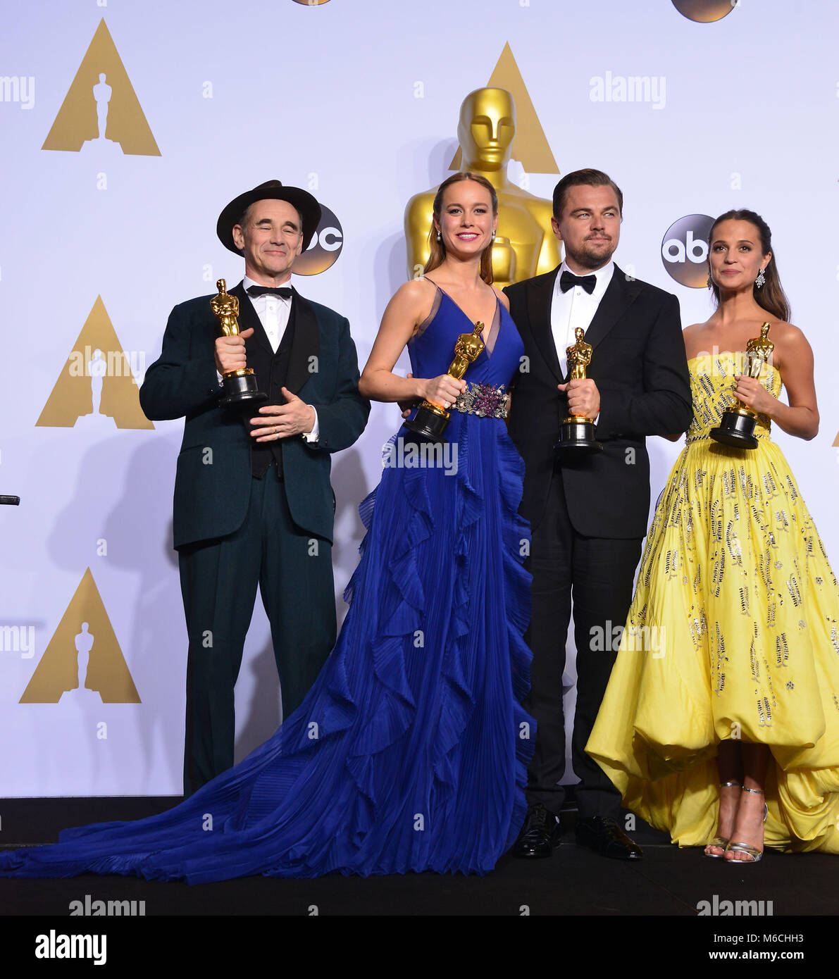 Mark Rylance, Brie Larson, Leonardo DiCaprio, Alicia Vikander 126 at