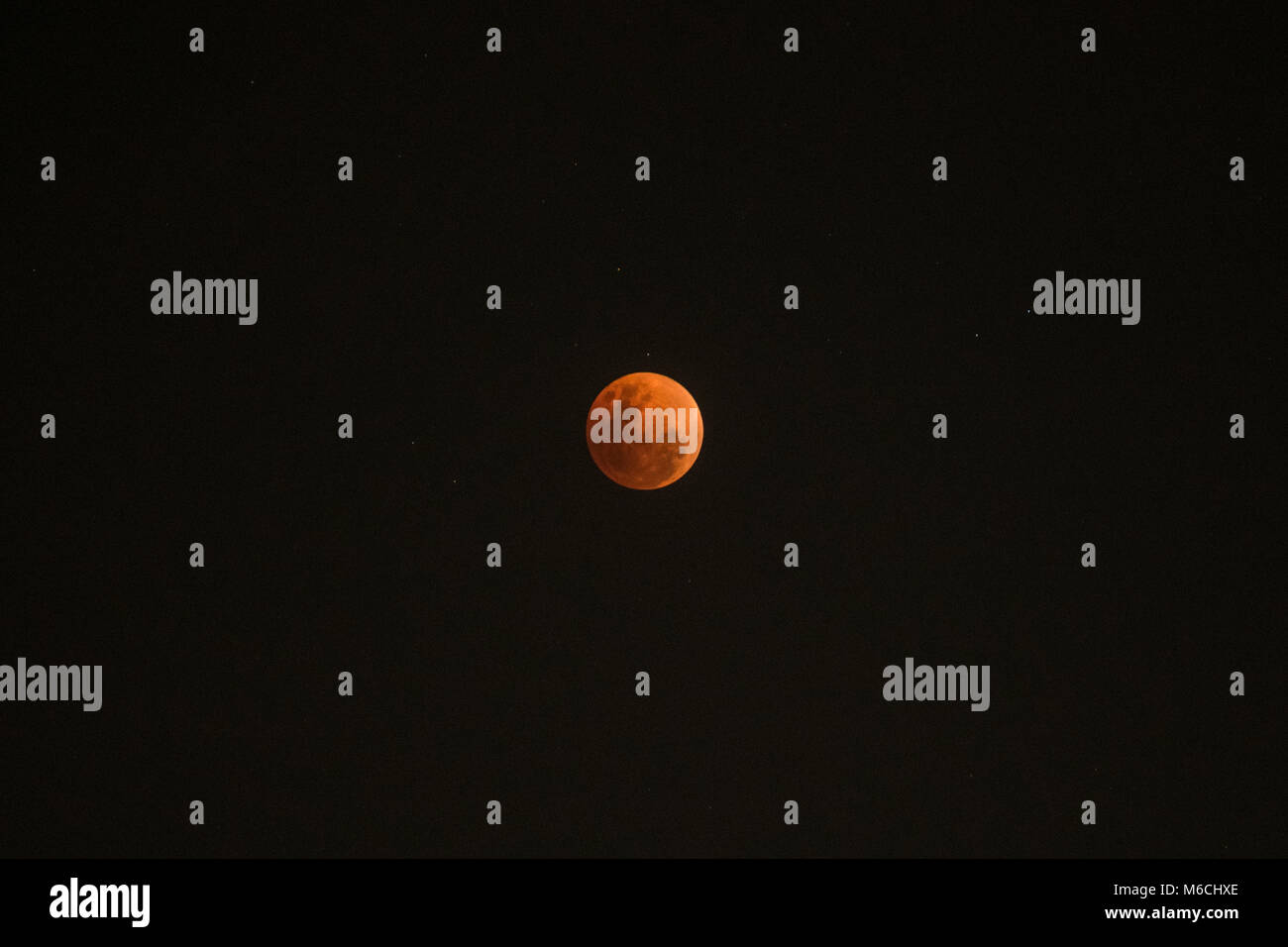 The super blue blood moon eclipse hi-res stock photography and images ...