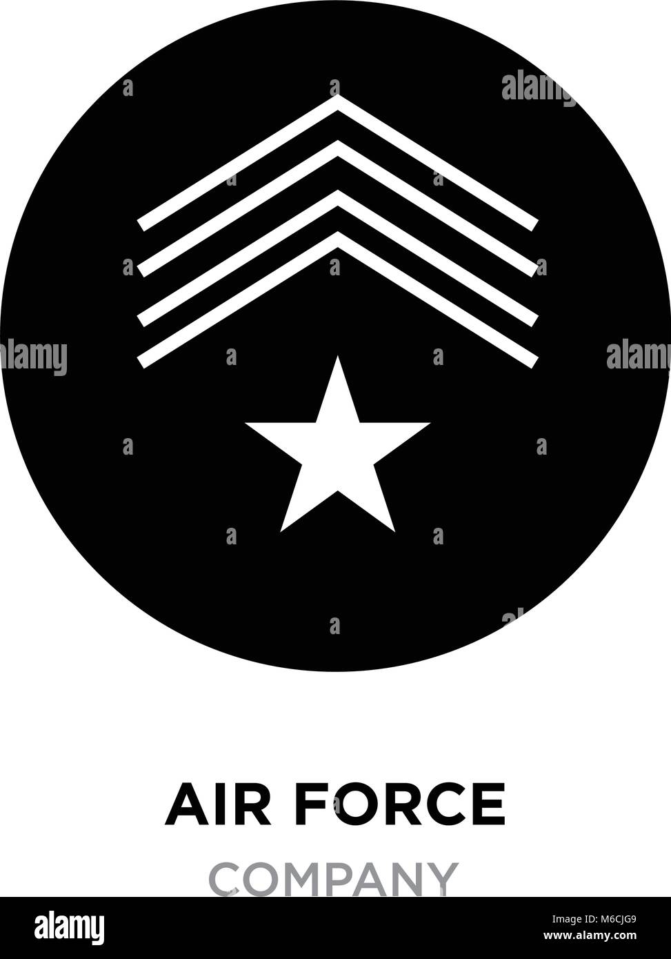 Air Force Logo Imagesmilitary Emblem Icon Image Vector Illustration