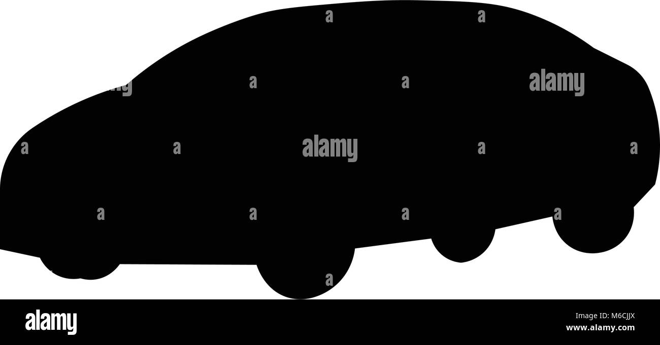 Car Silhouette Png On White Background Stock Vector Image Art Alamy