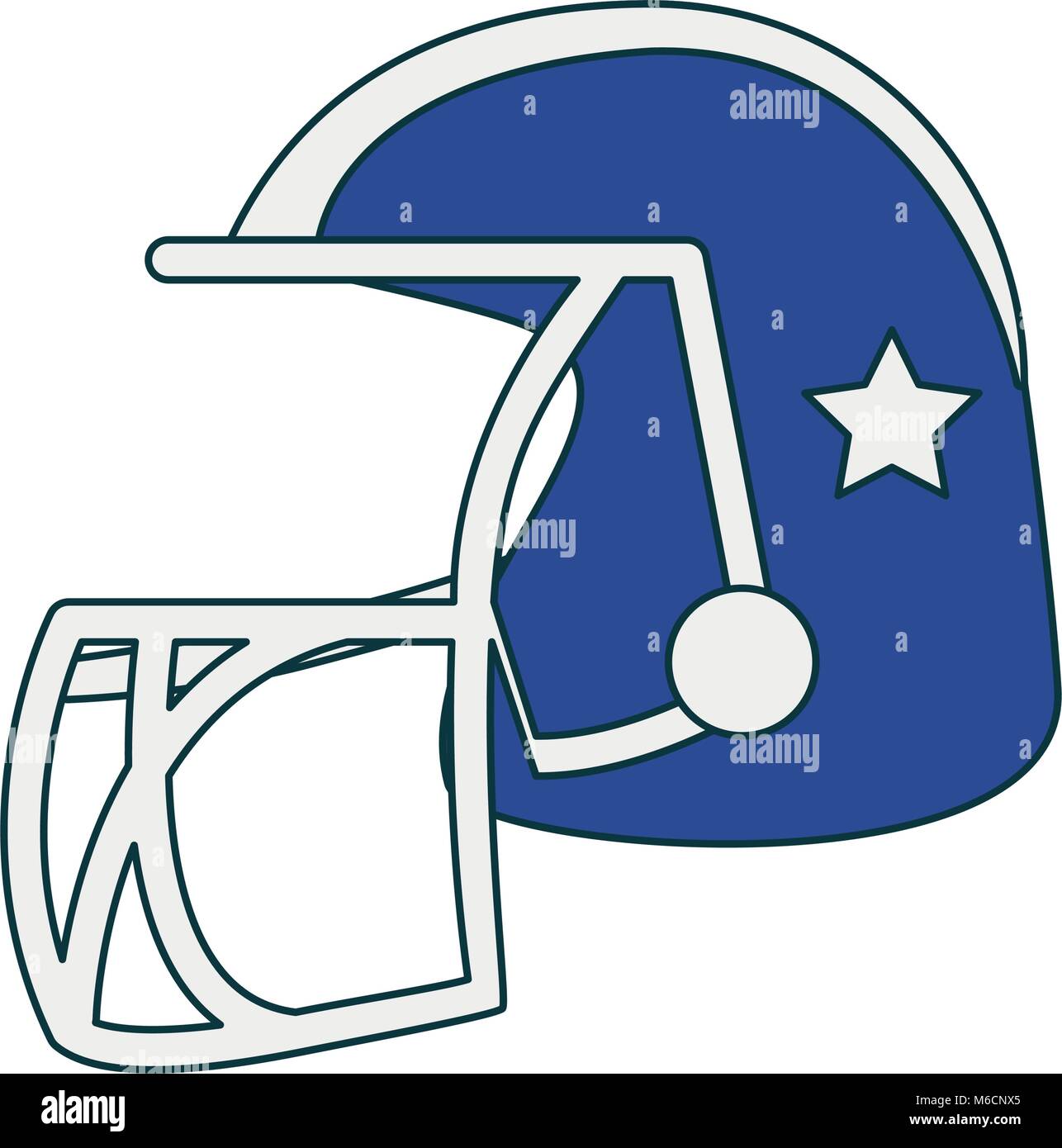 American football helmet Stock Vector Image & Art - Alamy