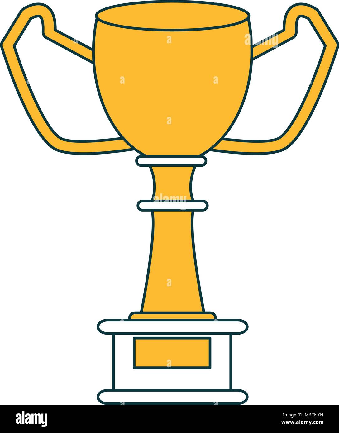 Trophy cup symbol Stock Vector Image & Art - Alamy